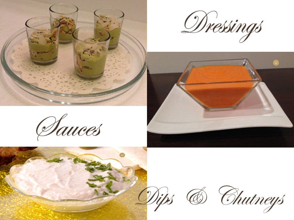 DIPS, SAUCES AND CHUTNEYS