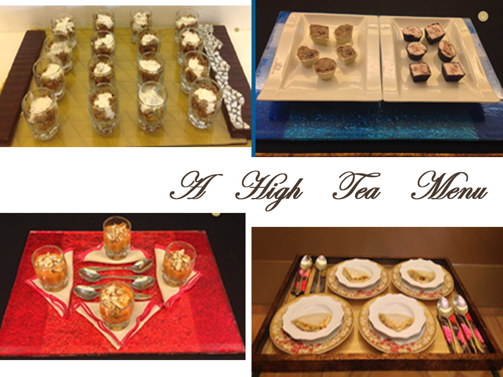 A HIGH TEA MENU [7TH MENU]
