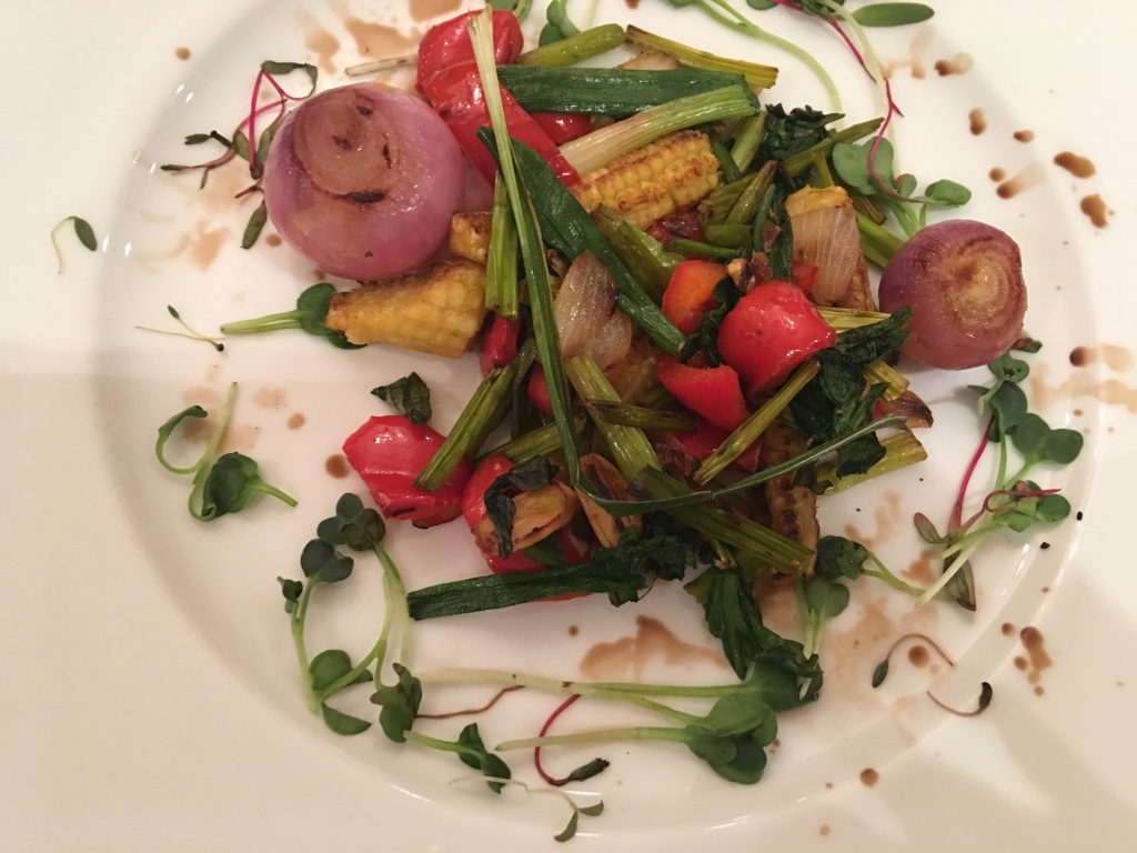 Five jewels in coconut oil and balsamic with thai flavouring [186] 