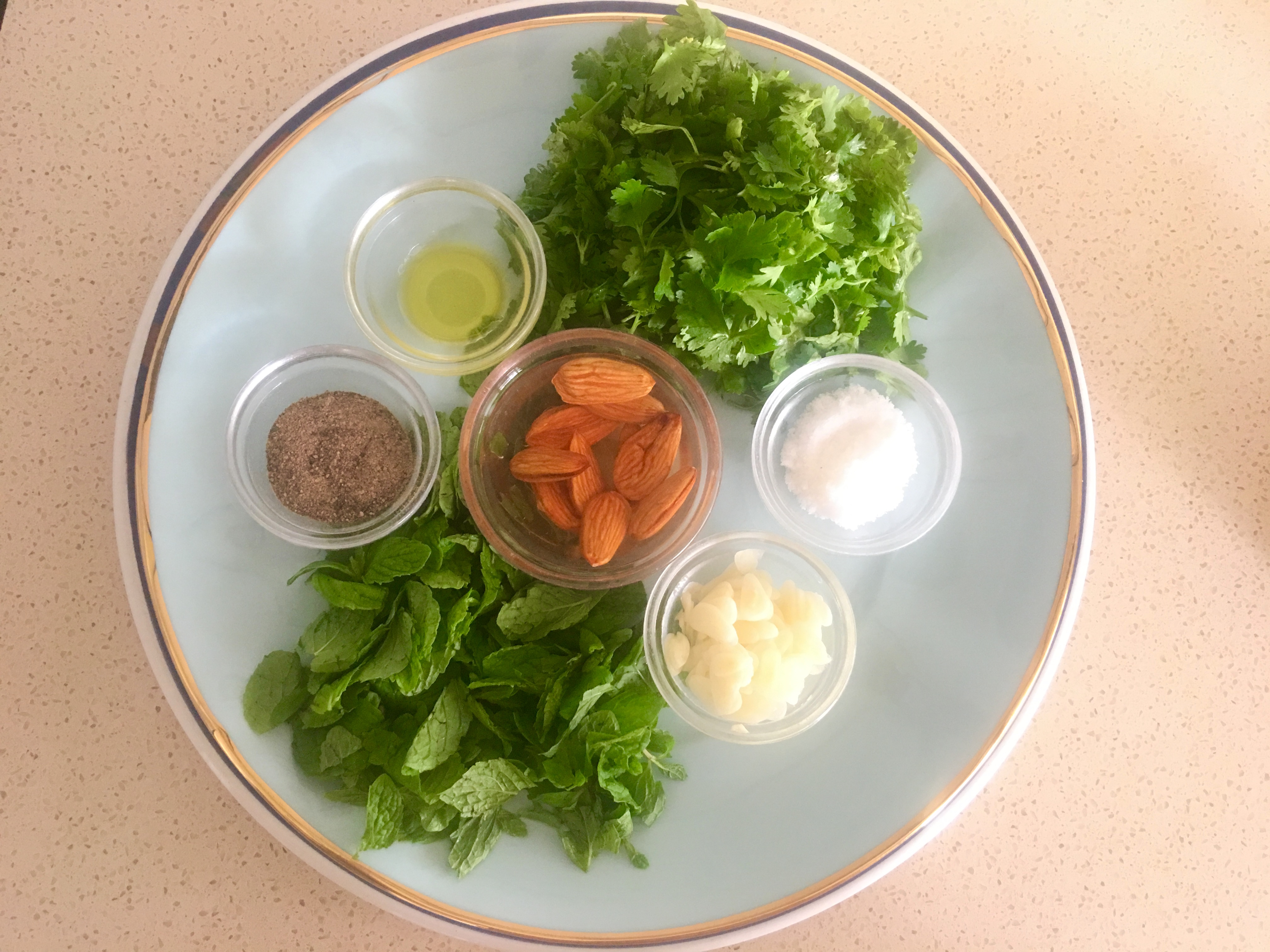 Mint leaves pesto 203